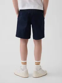 Kids Relaxed Easy Shorts - Blue — view 4