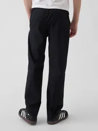 Kids Relaxed Performance Pants - Black — view 4