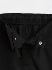 Kids Relaxed Performance Pants - Black — view 5