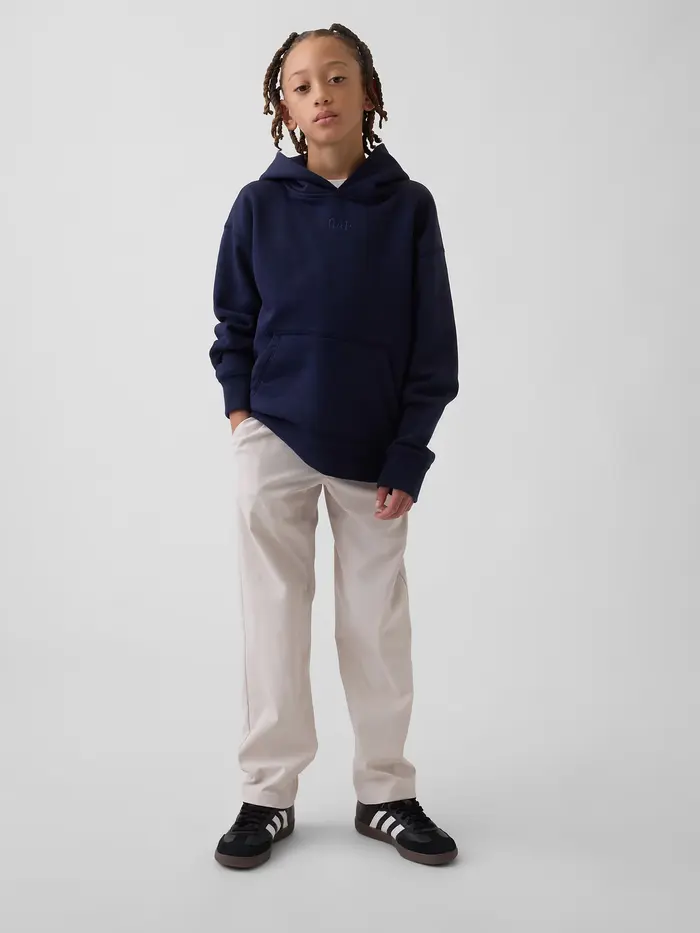 Kids Relaxed Performance Pants - Off White