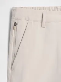 Kids Relaxed Performance Pants - Off White — view 5