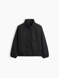 Kids Relaxed Track Jacket - Black — view 2