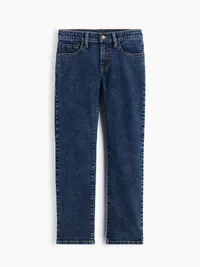 Kids Straight Jeans - Medium wash — view 2