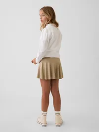 Kids Uniform Easy Skort - Khaki — view 3