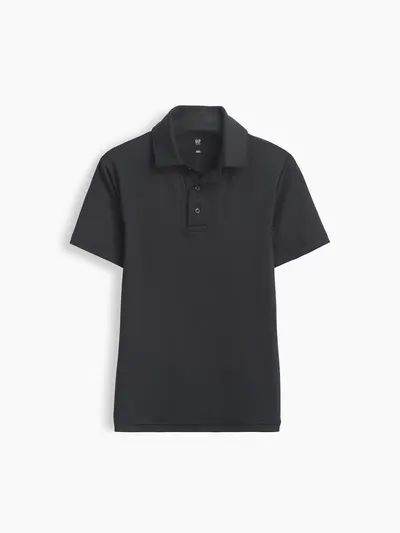 Kids Uniform Performance Polo - Black