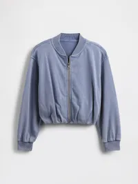 Kids VintageSoft Bubble Bomber Jacket - Bainbridge blue — view 2