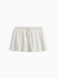 Kids VintageSoft Skort - Light grey heather — view 2