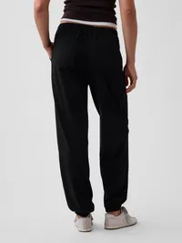 Knit Relaxed Joggers - Black — view 4