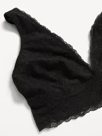 Lace Longline Bra - Black Jack — view 2