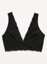 Lace Longline Bra - Black Jack — view 3