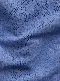 Lace Thong - Bainbridge blue — view 3