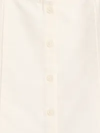 Lace-Trim Button-Front Top - New off white — view 5