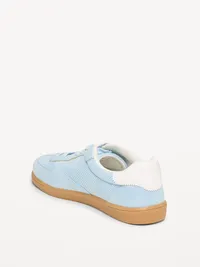Lace-Up Sneakers - Light Blue — view 5