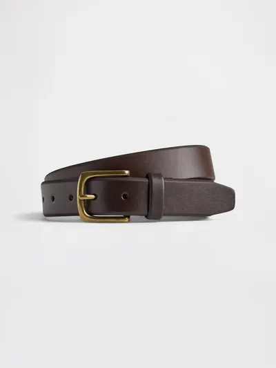Leather Belt - Brown