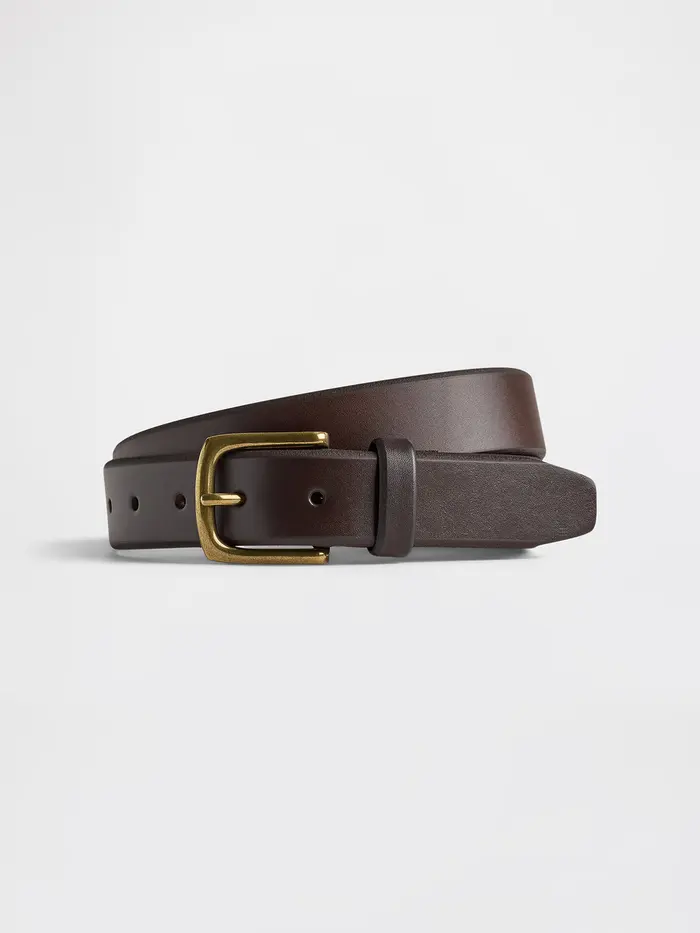 Leather Belt - Brown