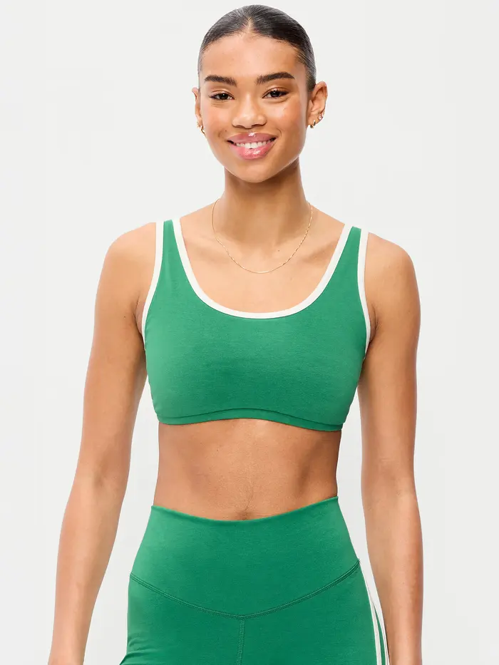 Light Support PowerChill Sports Bra - Emerald