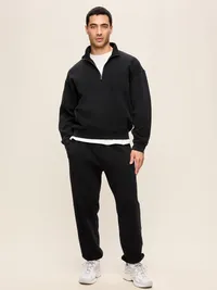 Lived-In Pro Jogger Sweatpants - Black Jack — view 2