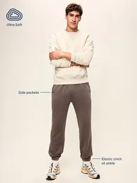 Lived-In Pro Jogger Sweatpants - Black Jack — view 4