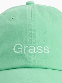 Logo Baseball Hat - Grass green — view 3