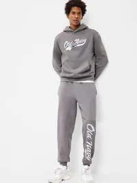 Logo Graphic Pullover Hoodie - Gray Stone — view 3
