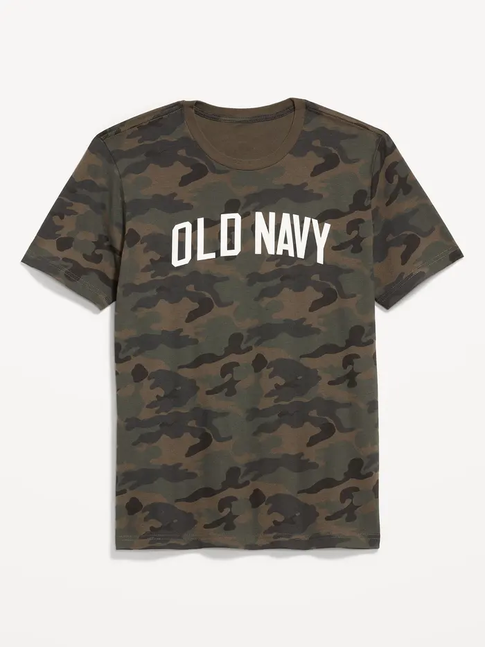 Logo Graphic T-Shirt - Camo