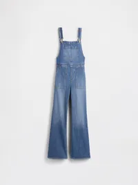 Long & Lean Overalls - Medium indigo — view 5