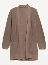 Longline Open-Front Wrap - Chocolate Malted — view 4