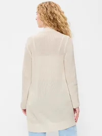 Longline Open-Front Wrap - Howlite — view 2