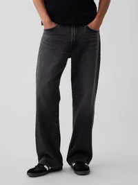 Loose Boot Jeans - Black wash — view 2