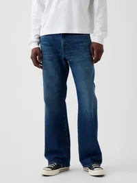 Loose Boot Jeans - Dark wash — view 2