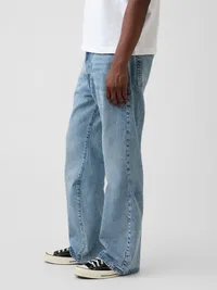 Loose Boot Jeans - Medium wash — view 3