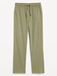 Loose Jersey Lounge Pants - Dill Caper — view 4