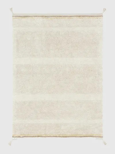 Lorena Canals Washable Medium Bloom Rug - Beige