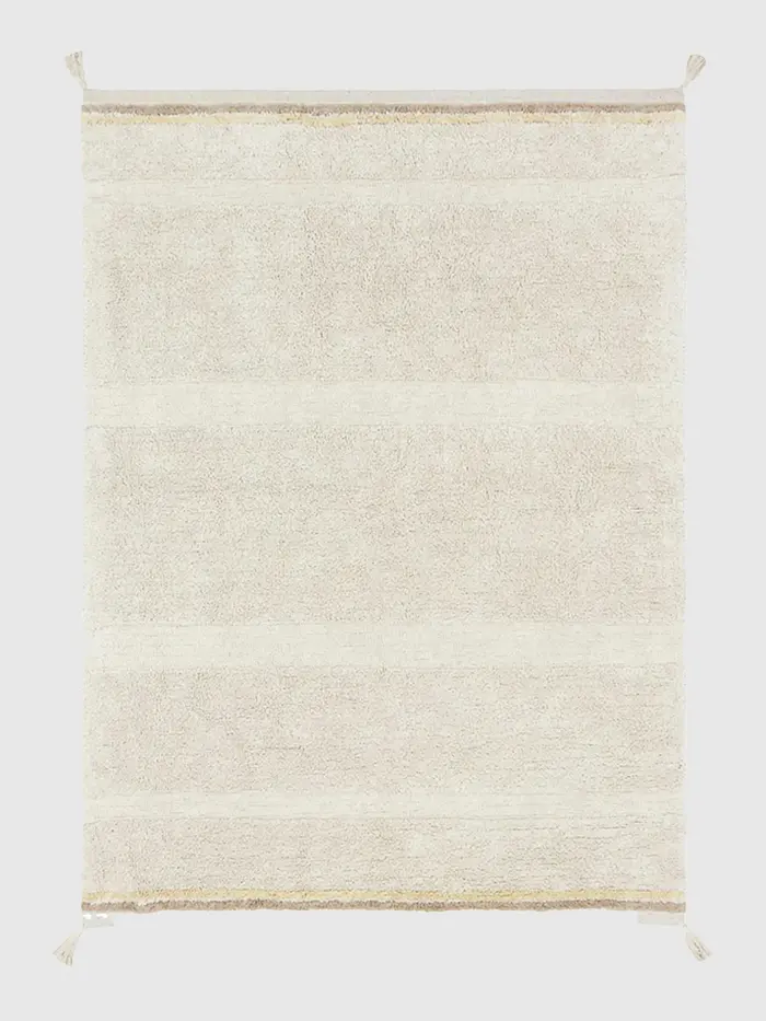 Lorena Canals Washable Medium Bloom Rug - Beige