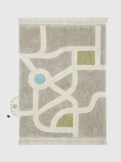 Lorena Canals Washable Medium Play Rug Ecocity - Grey