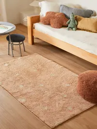 Lorena Canals Washable Rug Mini Dot  Rose - Rose — view 2