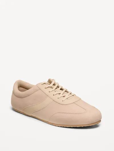 Low-Profile Sneakers - Sand