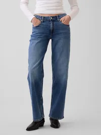 Low Rise '90s Loose Jeans - Medium indigo — view 2