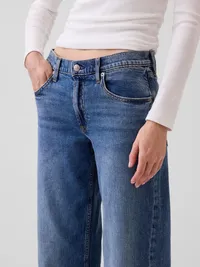 Low Rise '90s Loose Jeans - Medium indigo — view 5