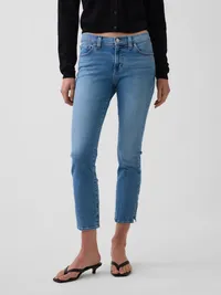 Low Rise Capri Jeans - Medium wash — view 2