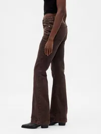 Low Rise Long & Lean Jeans - Dark brown — view 3