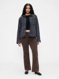 Low Rise Long & Lean Jeans - Dark brown — view 5