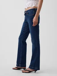 Low Rise Long & Lean Jeans - Dark indigo — view 3