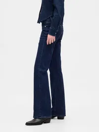 Low Rise Long & Lean Jeans - Dark indigo — view 3