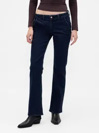 Low Rise Long & Lean Jeans - Dark rinse — view 2