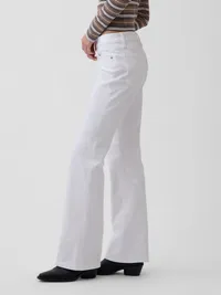 Low Rise Long & Lean Jeans - Fresh white — view 3