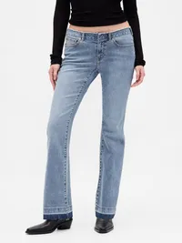 Low Rise Long & Lean Jeans - Light blue tint — view 2