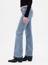 Low Rise Long & Lean Jeans - Light blue tint — view 3