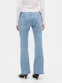Low Rise Long & Lean Jeans - Light indigo — view 4