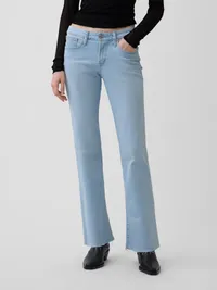 Low Rise Long & Lean Jeans - Light indigo — view 2
